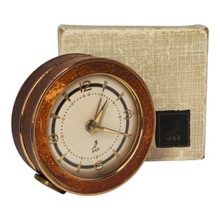 1960 French Alarm Clock Called Gambic by Jaz For Sale