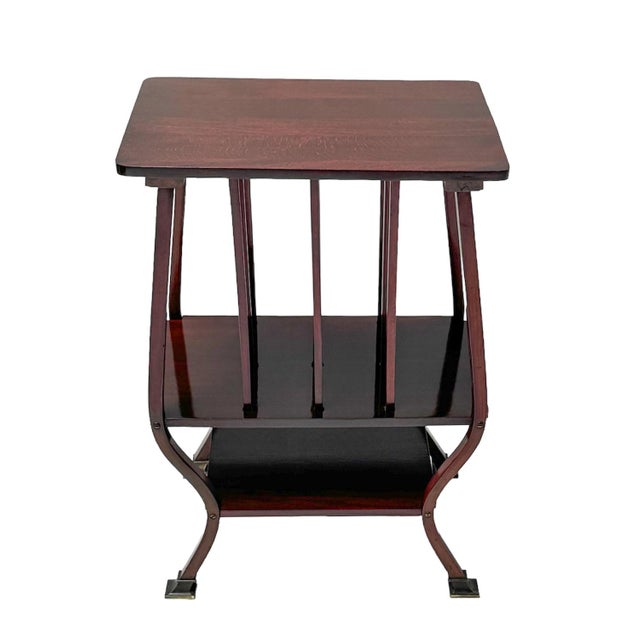 Vienna Secession Side Table by Gustav Siegel for Thonet, Austria, 1900s For Sale - Image 5 of 8