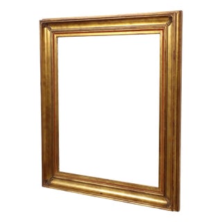 Large Classic Gilt Wooden Frame For Sale