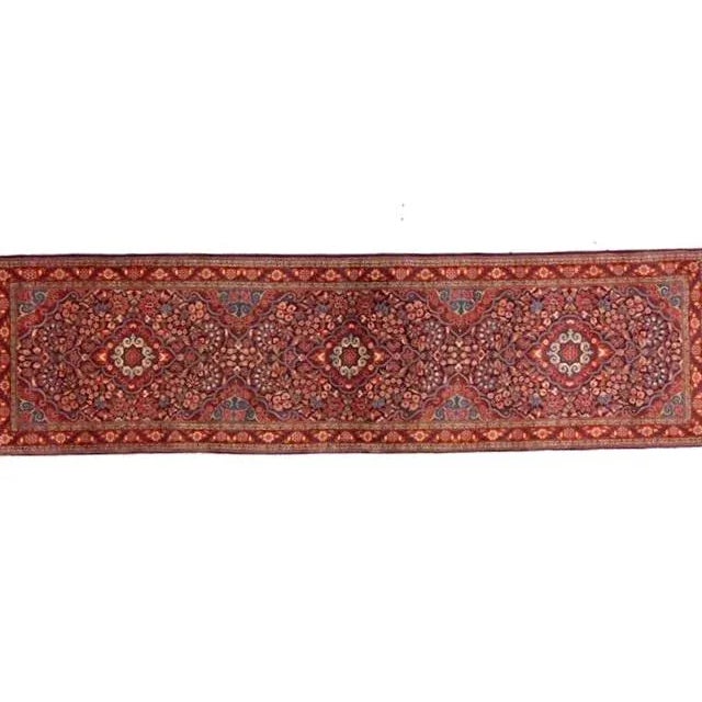 Persian 1970s Fine Persian Sarouk Runner, 2'5" X 8'9" For Sale - Image 3 of 11
