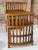 Contemporary Vintage Boho Rattan Tiered Side-Center Table For Sale - Image 3 of 11