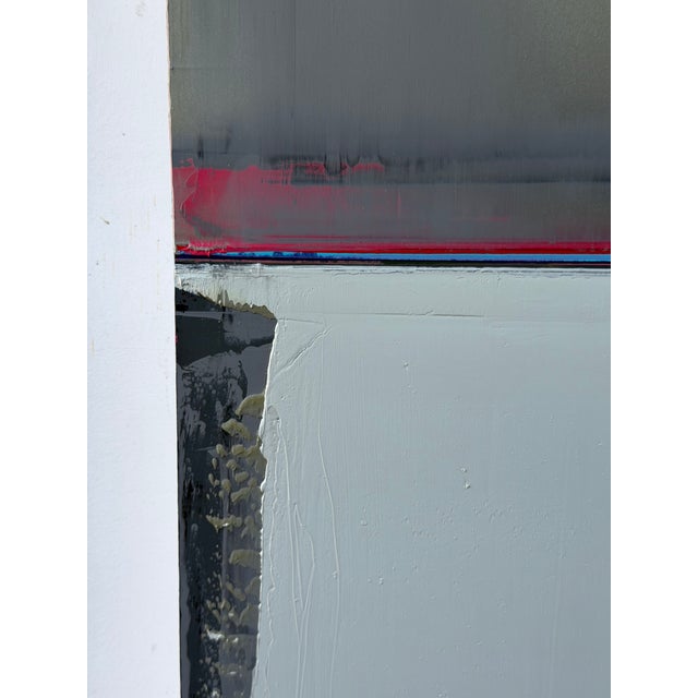 Arvid Boecker Contemporary Abstract Oil on Canvas/Wood "#1795" by Arvid Boecker For Sale - Image 4 of 8