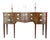 Vintage Mayflower Colonial Shops Mahogany Hepplewhite Serpentine Sideboard For Sale
