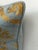 Nomi Stenciled Linen Lumbar Pillows in Celeste Blue, Usa For Sale In Los Angeles - Image 6 of 11