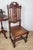 This is a gorgeous Jacobean styled Oak hall chair showcasing excellent carvings from the Victorian era. Circa 1890. The...