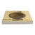 Vintage Horn Inlay Square Ashtray Catchall With Brass Center For Sale