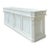 Vintage Architectural Distressed Wood Display Counter For Sale