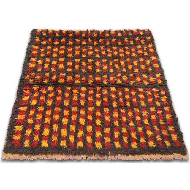 1960s 1960s Turkish Tulu Rug For Sale - Image 5 of 7