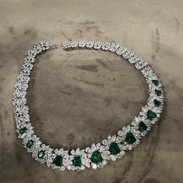 A High Quality 2000s Costume Jewelry Italian Necklace For Sale - Image 13 of 15