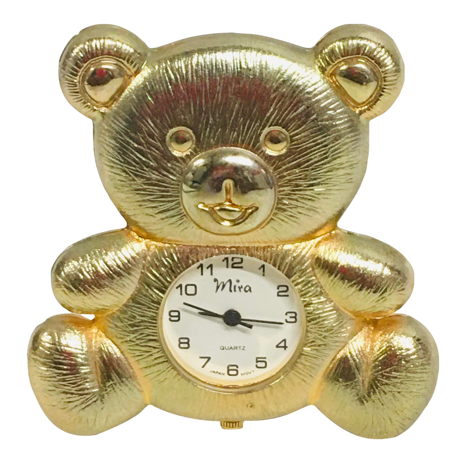 Vintage 1970s Teddy Bear Clock Chairish