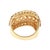 Modern Late 20th-Century 14k Yellow Gold Spessartite Garnet, Citrene and Diamond Ring, Size 8 For Sale - Image 3 of 4