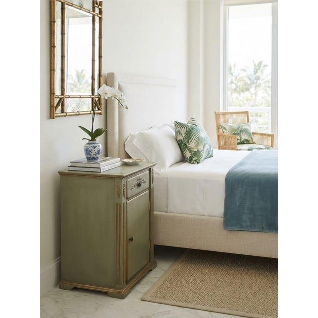 Vintage French Neoclassical Style Painted Accent Cabinet For Sale - Image 11 of 12