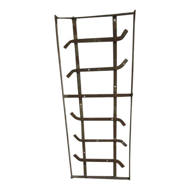 Antique Victorian Iron Window For Sale