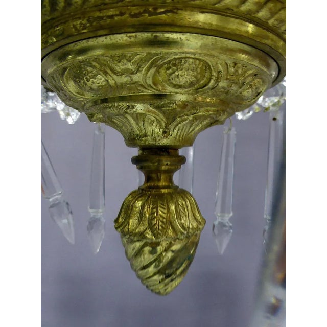 Large Antique Empire Chandelier For Sale - Image 5 of 6