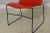Approx: 30 Years Old Modern Design High Quality Construction Red Molded Seat Black Steel Frame Vignelli Design Offered @...