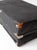 Vintage 1930s Belber Black Leather Suitcase With Green Interior For Sale - Image 6 of 18