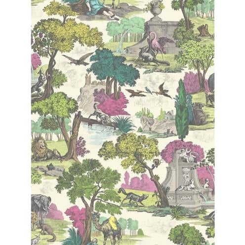Cole Son Versailles Grand Wallpaper Roll Pink Chairish