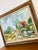 Abstract Vintage 1960s Original Abstract Lanscape Framed Art Painting by Jean Claude Mayodon For Sale - Image 3 of 11