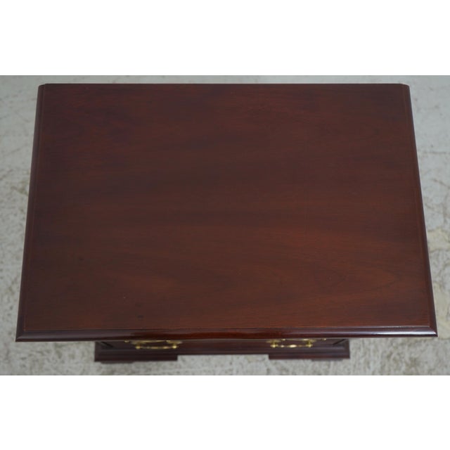 Pair of Councill Craftsmen Mahogany Nightstands For Sale - Image 10 of 17