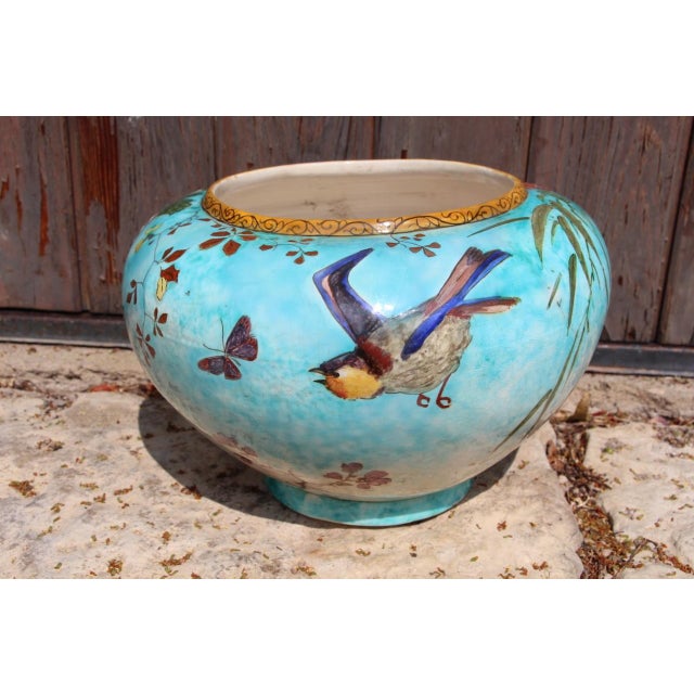 Art Nouveau Cachepot from Edmond Lachenal For Sale - Image 8 of 8