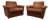 Mid-Century Modern Czech Lounge Armchairs with Rolling Casters, 1970, Set of 2 For Sale