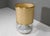 Large Italian Table Lamp in Opaline Glass and Brass, 1970s For Sale - Image 6 of 12