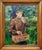 Brown Czech Artist, Boy with a Basket of Cherries, 1960, Oil on Canvas, Framed For Sale - Image 8 of 8