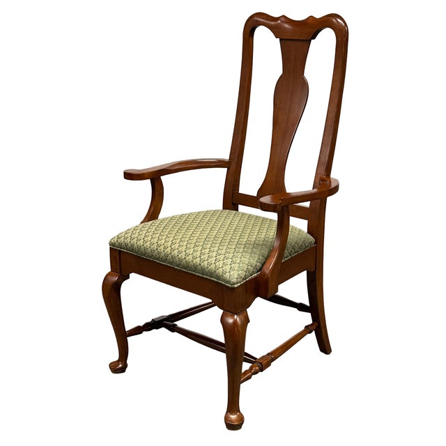Lexington Bob Timberlake Solid Cherry Dining Table With Leaves & 7 Riverwood Chairs | Complete Set | One Owner Since 1990 For Sale - Image 9 of 18
