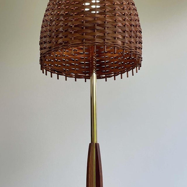Vintage Swedish Tripod Floor Lamp, 1960s For Sale - Image 13 of 16