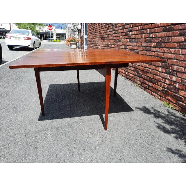 American Traditional Drop Leaf Dining Table For Sale - Image 3 of 10