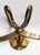 1980s Vintage Brass Ice Pick Towel Holder For Sale - Image 5 of 5