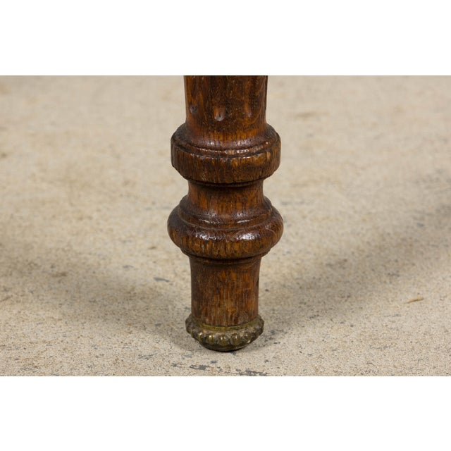 Antique French Napoleon III Style Oak Dining Chairs - Set of 12 For Sale - Image 14 of 18