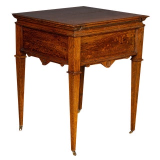 Smokers Table with Silver Accessories from Mappin & Webb, 1900s, Set of 12 For Sale