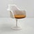 Taupe Swivel Tulip Dining Chair by Eero Saarinen for Knoll, 1960s For Sale - Image 10 of 17