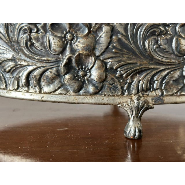 Small Art Nouveau Jardinière with Original Glass, 1890s For Sale - Image 6 of 14