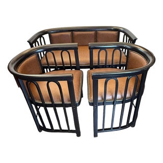 Vienna Secession Bentwood Salon Suite by Josef Hoffmann for Jacob & Josef Kohn, 1890s, Set of 3 For Sale