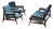 Mid-Century Seating Group, Italy, 1950s, Set of 3 For Sale