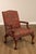 Chippendale Henredon Chippendale Style Mahogany Library Armchair For Sale - Image 3 of 18