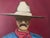 Abstract “Rugged Self” Original Cowboy Portrait Painting, Abstract Large Southwestern Art by JTS For Sale - Image 3 of 9