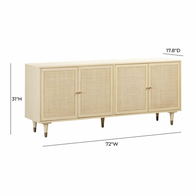 Ecru Sierra Buttermilk Sideboard For Sale - Image 8 of 10