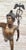 Metal Hand Made Giambologna Flying Mercury Bronze Sculpture by lost wax method For Sale - Image 7 of 10