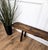 Antique Italian Wooden Bench, 1890s For Sale - Image 4 of 8