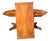 Vintage Baker Furniture Walnut Octagonal Extension Dining Table With Two Leaves For Sale