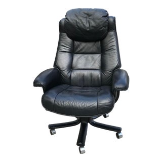Hjellegjerde Mobler Danish Modern Executive Chair For Sale