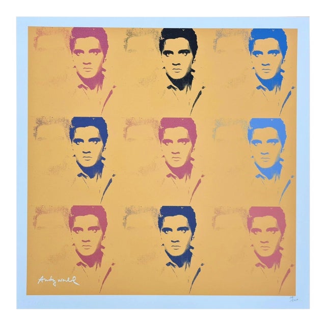 After Andy Warhol, Elvis Presley, 1980s, Lithograph For Sale