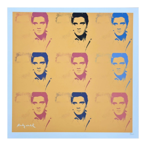 After Andy Warhol, Elvis Presley, 1980s, Lithograph