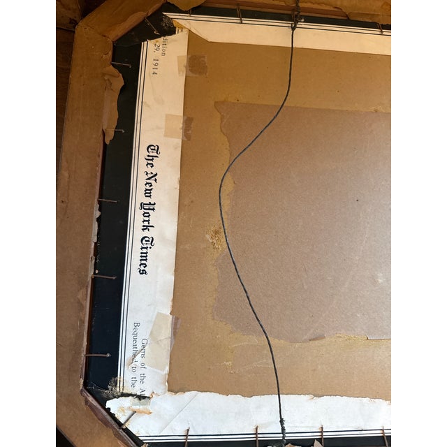 Pair of Early 20th Century Dutch-Style Decorative Prints After Rembrandt, Original Giltwood Frames For Sale - Image 4 of 6