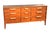 Wood Mid 20th Century Johnson Carper Dresser 9 Drawers, Attributed For Sale - Image 7 of 16