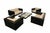 Geometric Sofa Set, 1970, Set of 5 For Sale - Image 14 of 14
