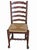 Vintage Retro Set of 8 (6 + 2) Ladder-Back Dining Chairs – c.1970 A stylish vintage set of eight ladder-back dining chairs...